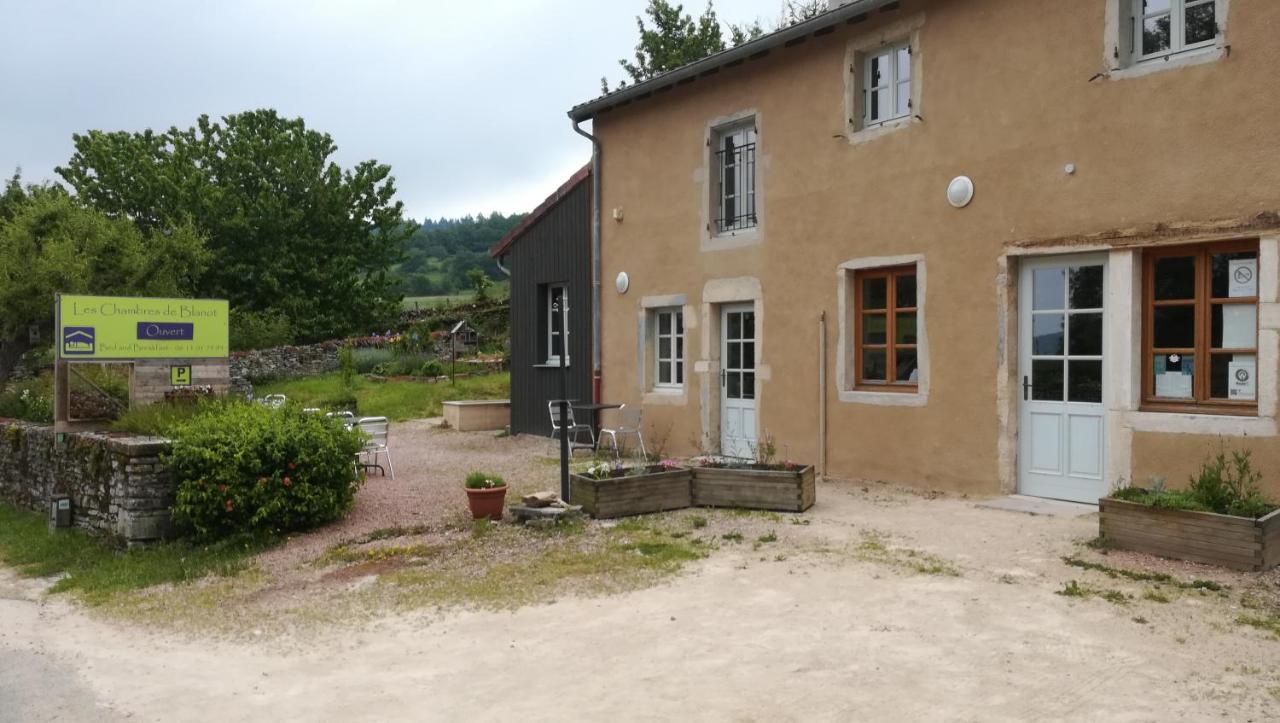 Les Chambres De Blanot Blanot  Eksteriør bilde